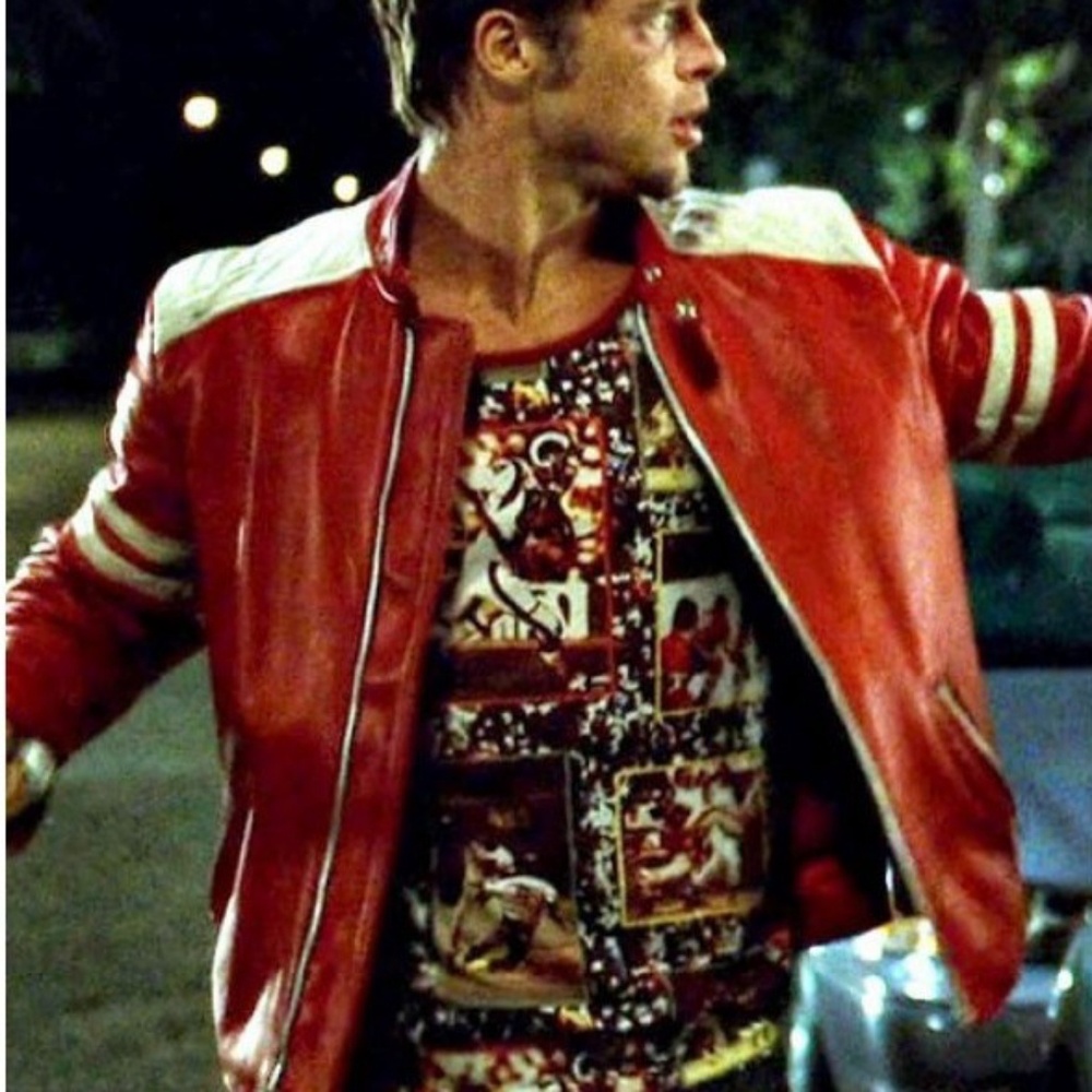 Fight Club Genuine Leather Jacket